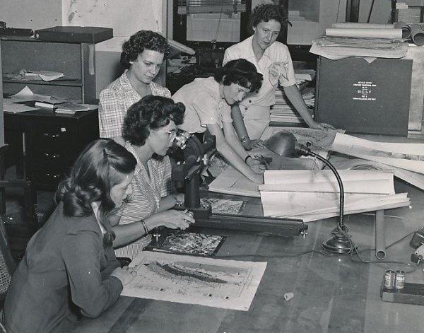 WW2 women of USGS
